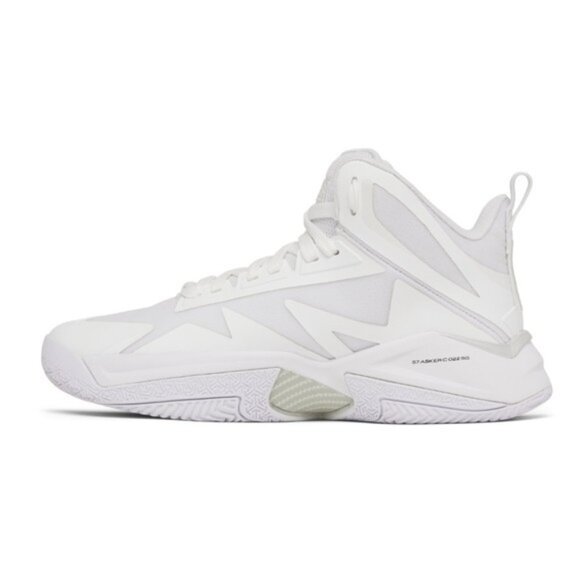 Moolah Women's Triple Double White Sneakers Basketball Shoes Size 7.5 New - Picture 4 of 10